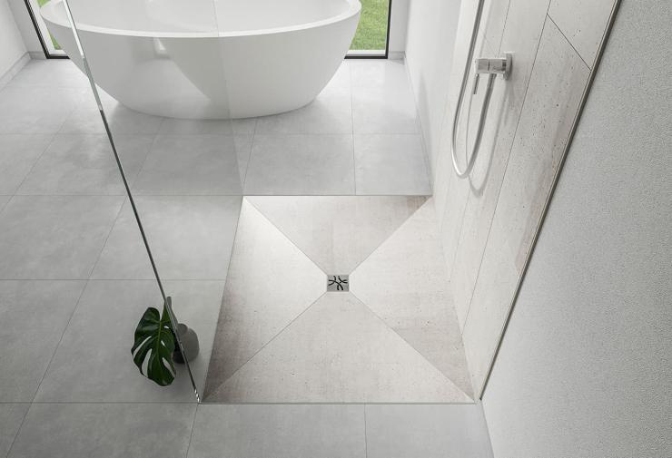 Dimensions de la douche italienne